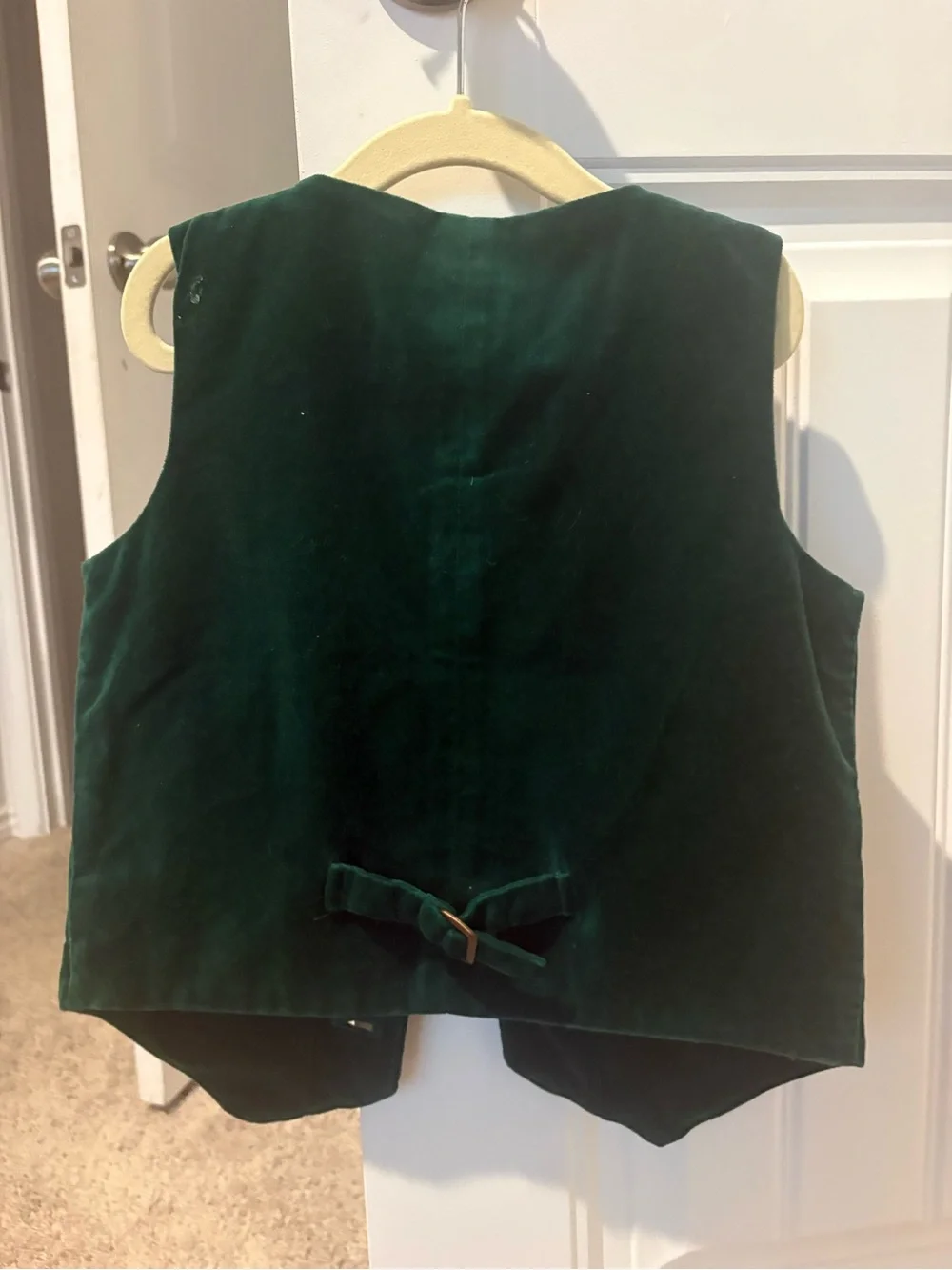 Gymboree Dark Teal Velvet Vest